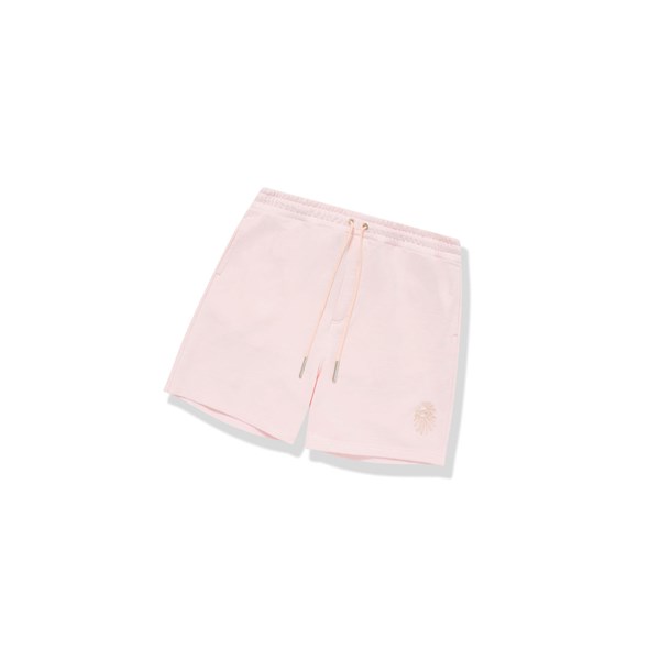 Men's A BATHING APE Ape Head Sweat Shorts Pink | PIM084765
