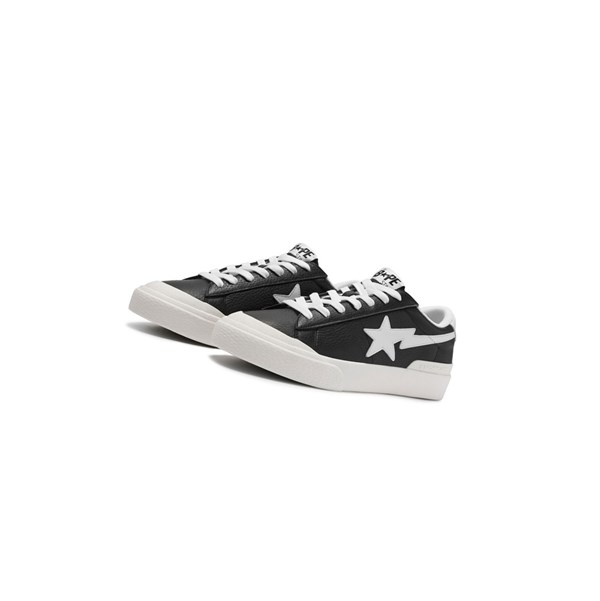 Men's A BATHING APE Mad Sta M2 Low Sneakers Black | INH751930