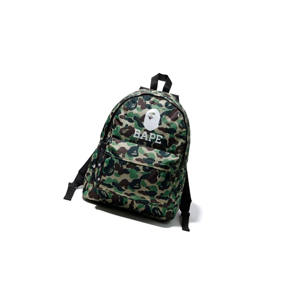Men's A BATHING APE Premium BAPE® 2021 Happy New Year Backpacks Army Green | NPZ748165