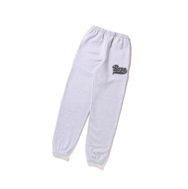Women's A BATHING APE Bape Oversized Sweat Pants Grey | DMS674301