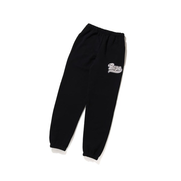 Women's A BATHING APE Bape Oversized Sweat Pants Black | ZJG760841