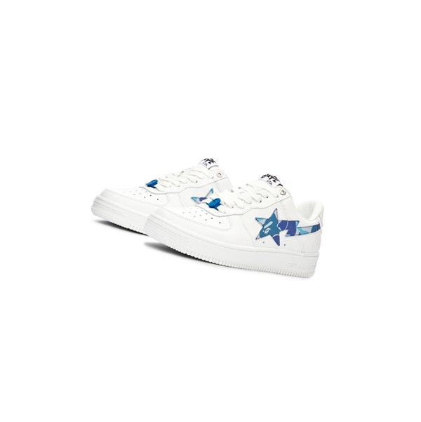 Women's A BATHING APE Bape Sta™ White / Abc Camo Low Sneakers Blue | AZF683405