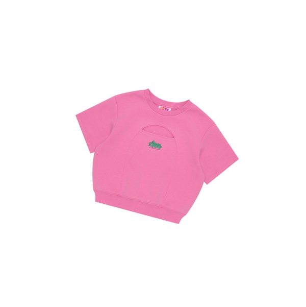 Women's A BATHING APE Cropped Logo Sweatshirts Pink | RQN937140