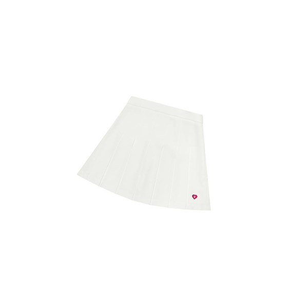 Women's A BATHING APE Pleated Mini Skirts Wall White | MGU372105