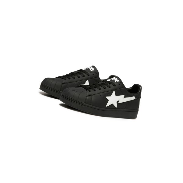 Women's A BATHING APE Skull Sta L Low Sneakers Black | EOW093476