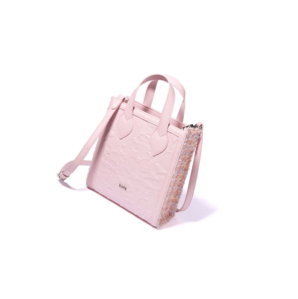 Women's A BATHING APE Solid Camo Mini Tote Bags Pink | DMX893047