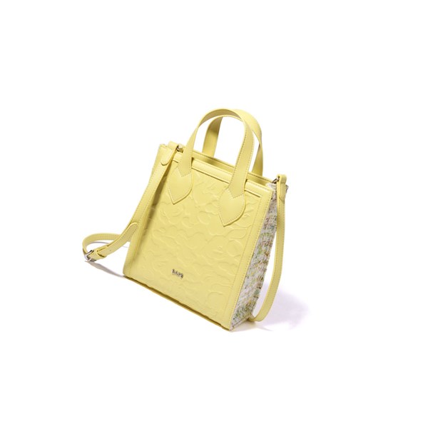 Women's A BATHING APE Solid Camo Mini Tote Bags Yellow | SIU209378